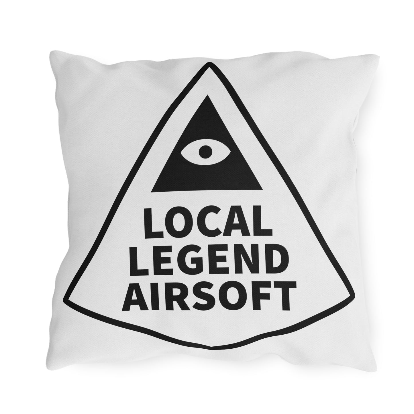 Limited Edition Mystical Illuminati Owl Outdoor Pillow