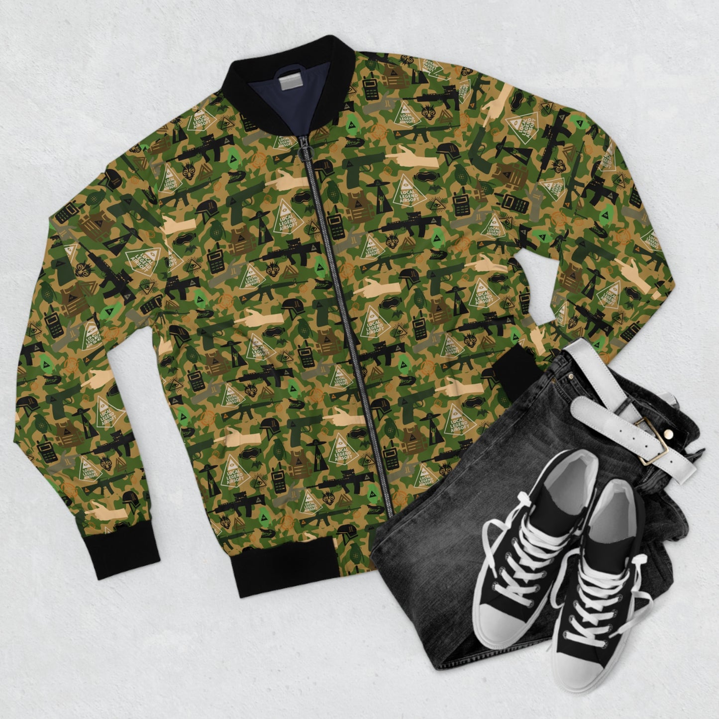 Local Legend Airsoft Exclusive: The Camouflage Chameleon Bomber Jacket