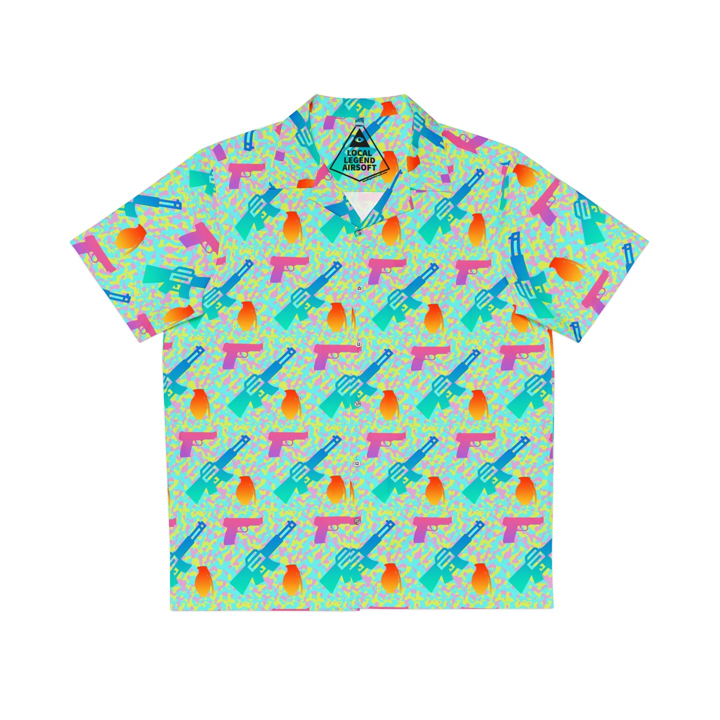 Hawaiian Airsoft Camo Shirt - Local Legend Edition