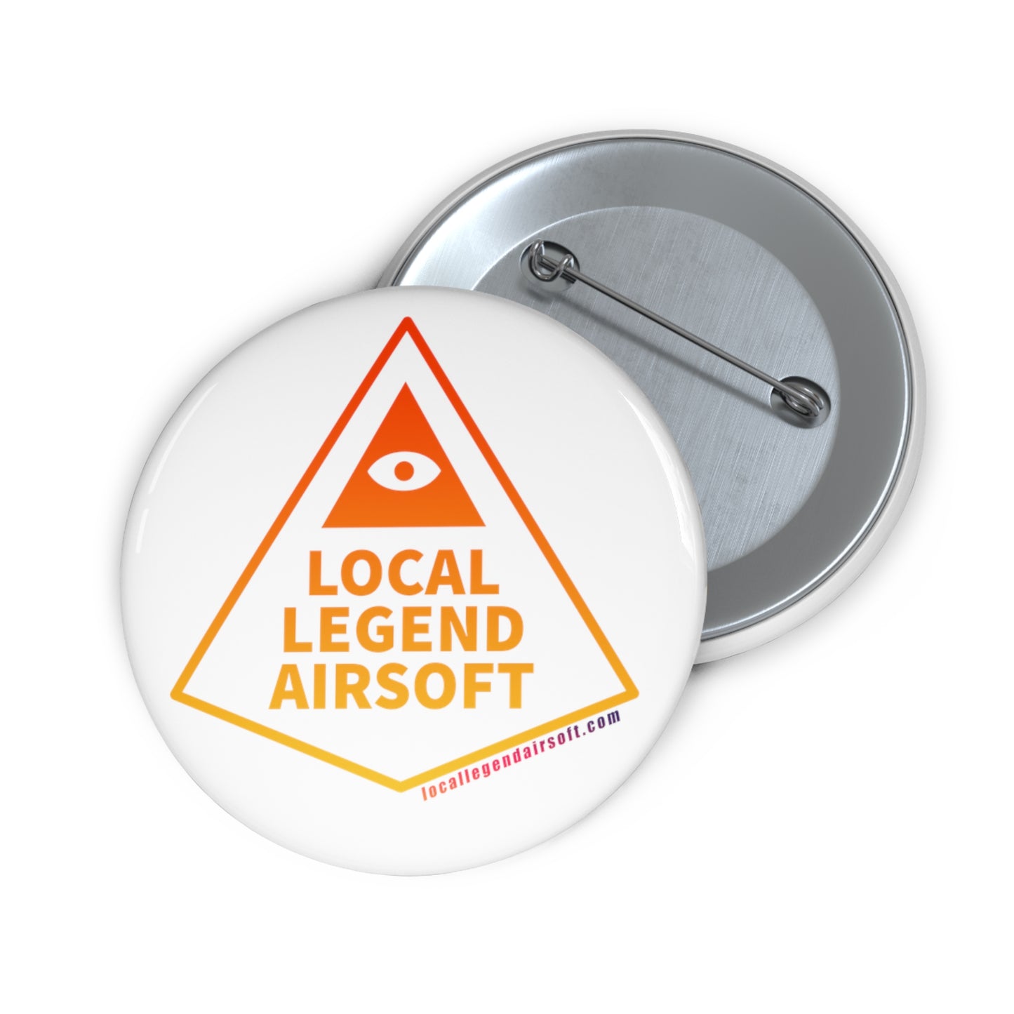 Local Legend Airsoft Ombre Logo Pin