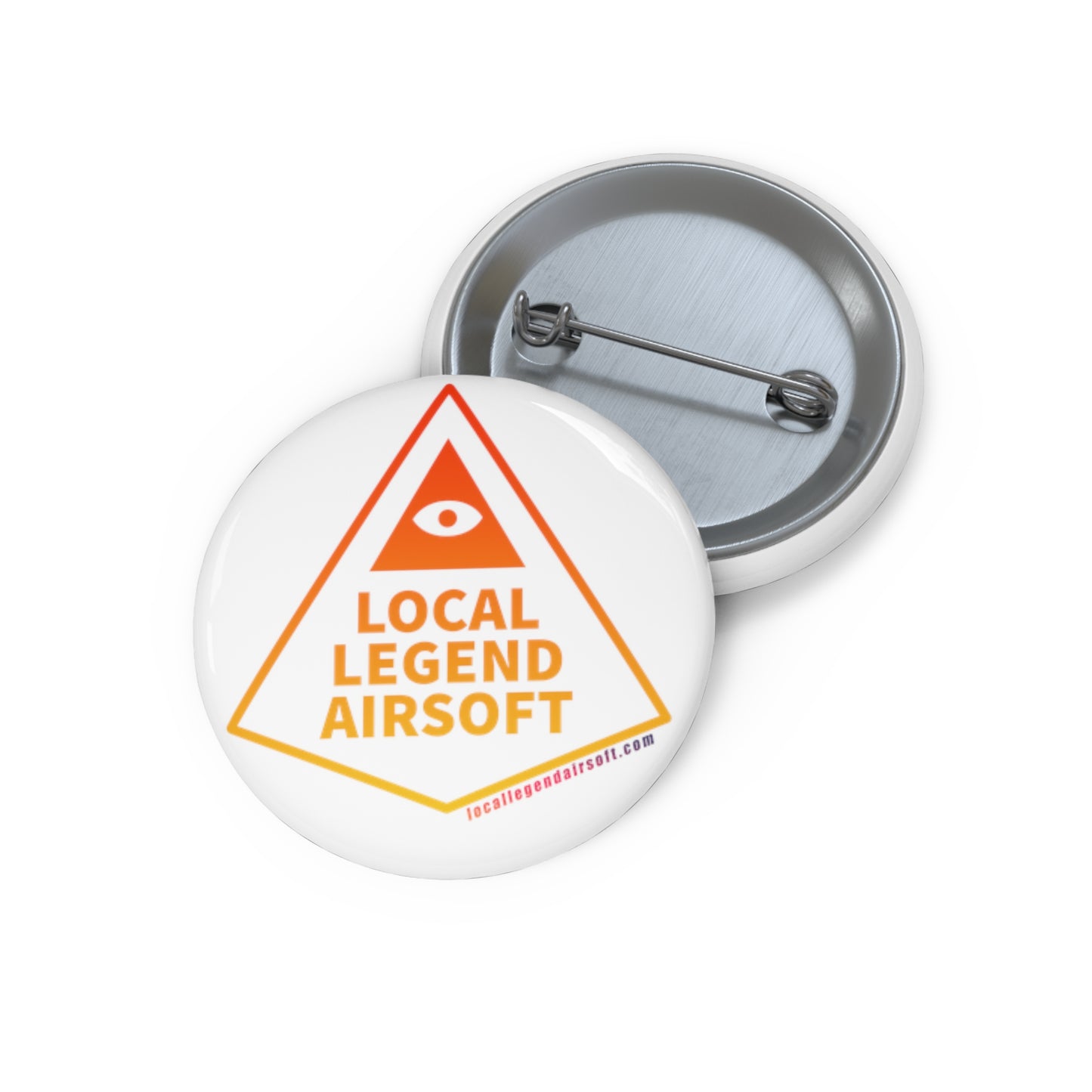 Local Legend Airsoft Ombre Logo Pin