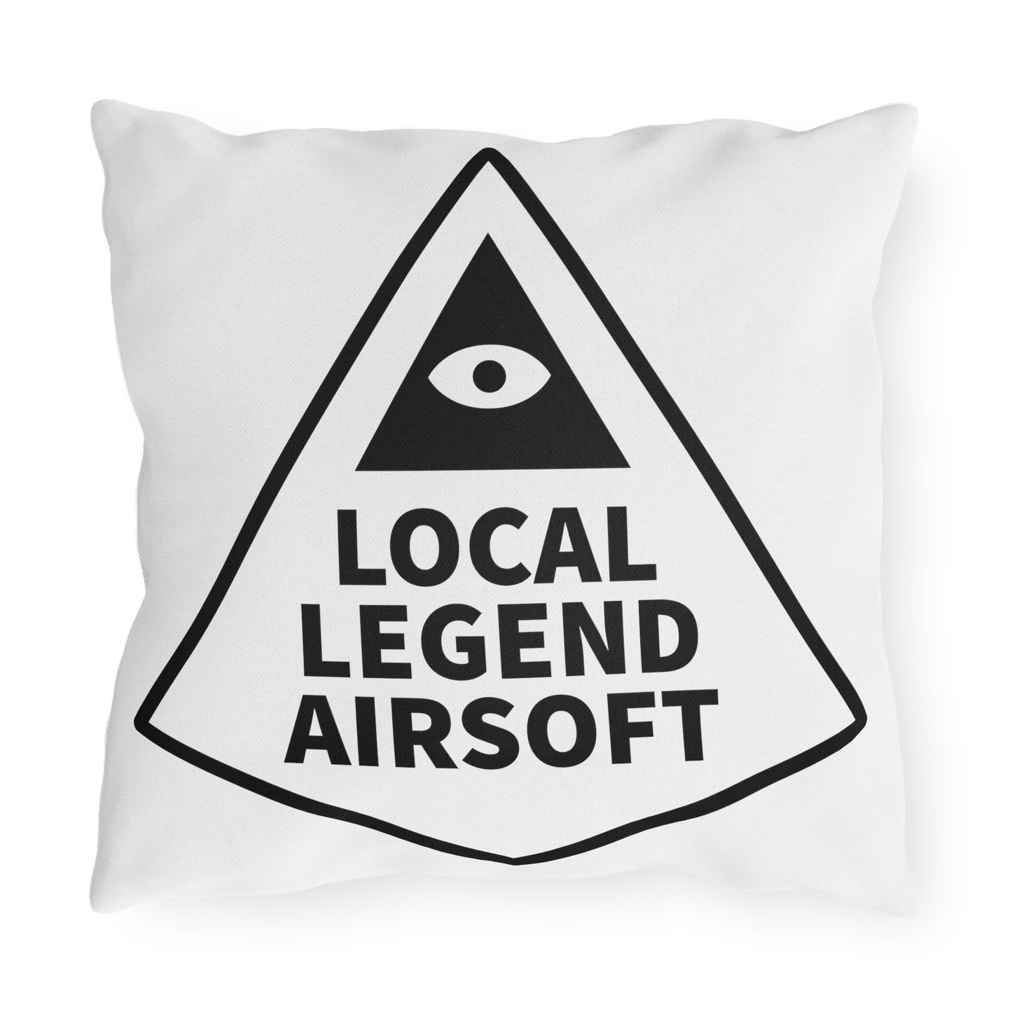 Limited Edition Mystical Illuminati Owl Outdoor Pillow