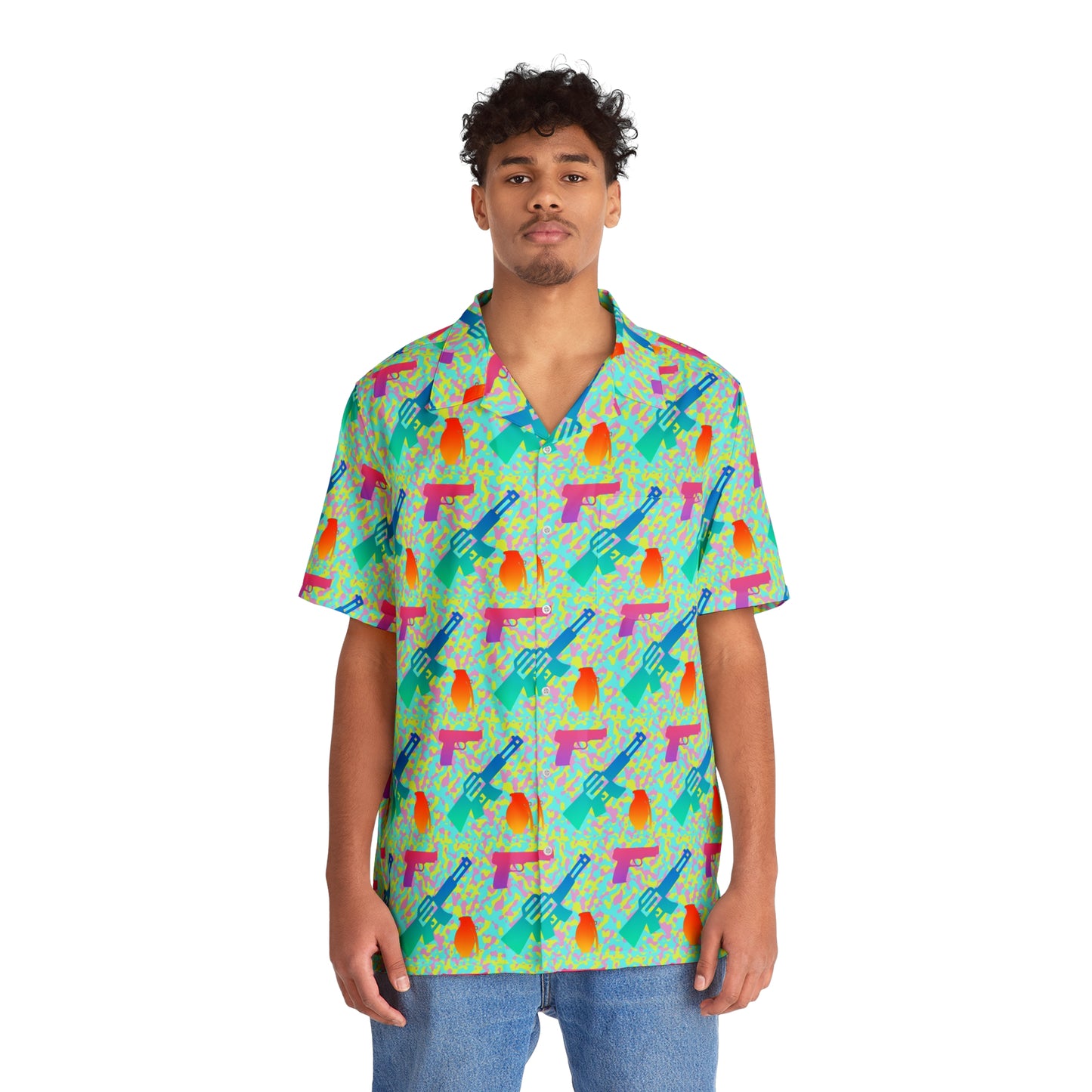 Hawaiian Airsoft Camo Shirt - Local Legend Edition