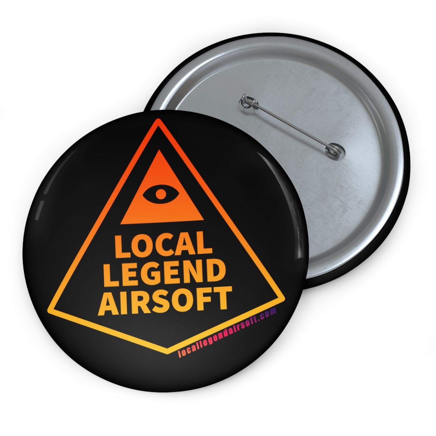 Local Legend Airsoft Ombre Logo Pin