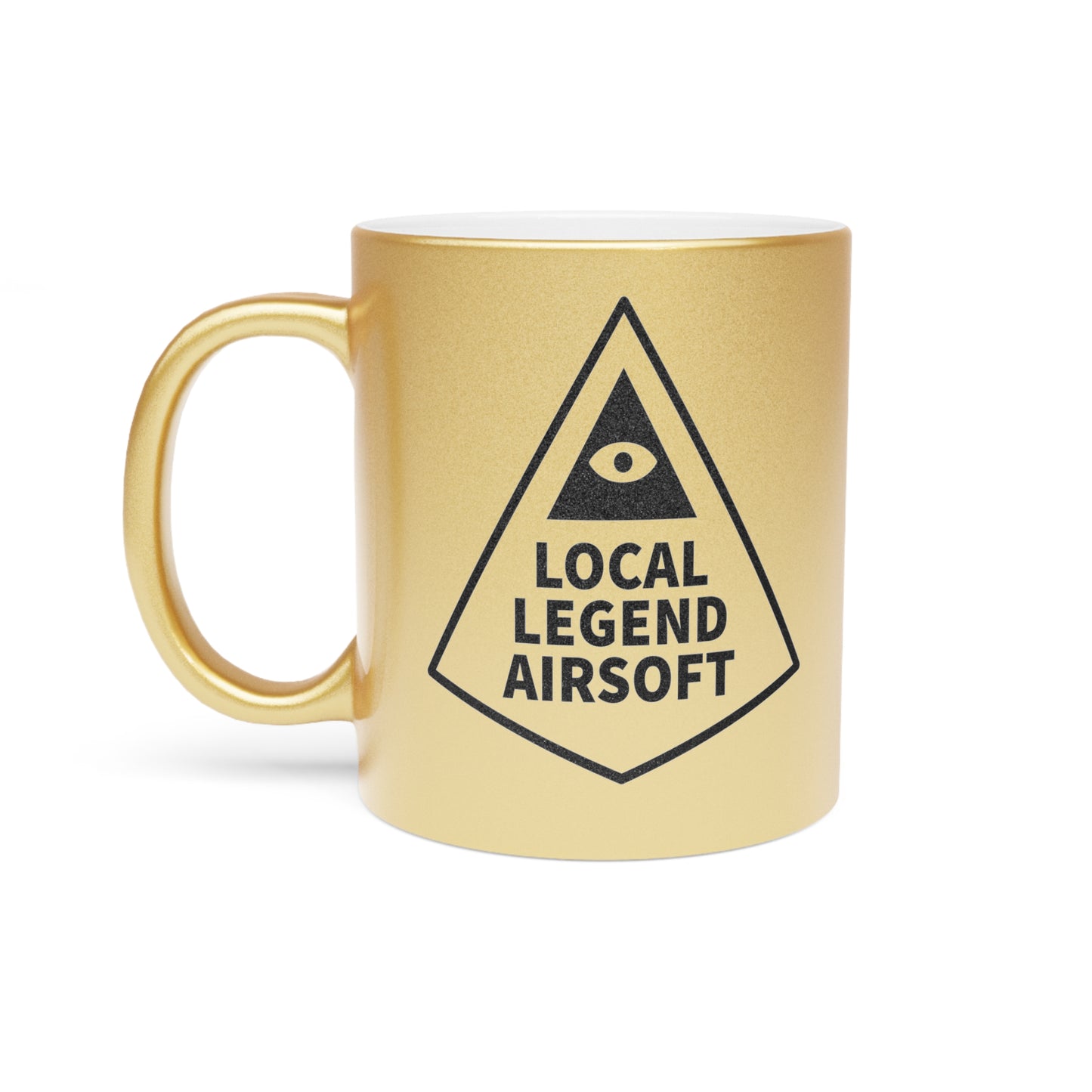 Local Legend Airsoft Gold Coffee Cup